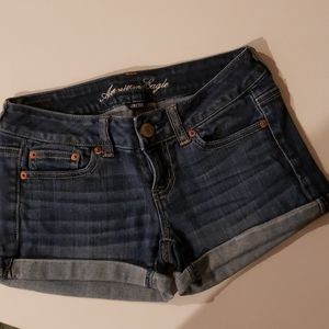 American Eagle stretch denim shorts